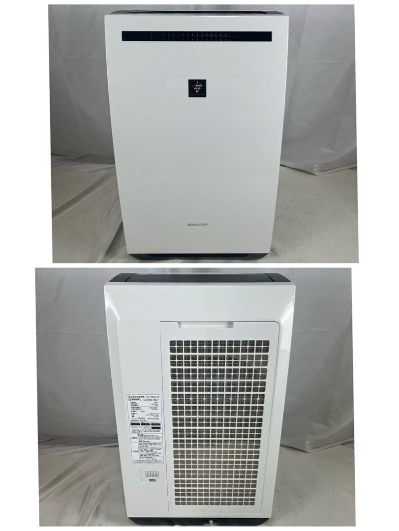 【良品】SHARP シャープ 除湿兼加湿空気清浄機 KC-HD70-W