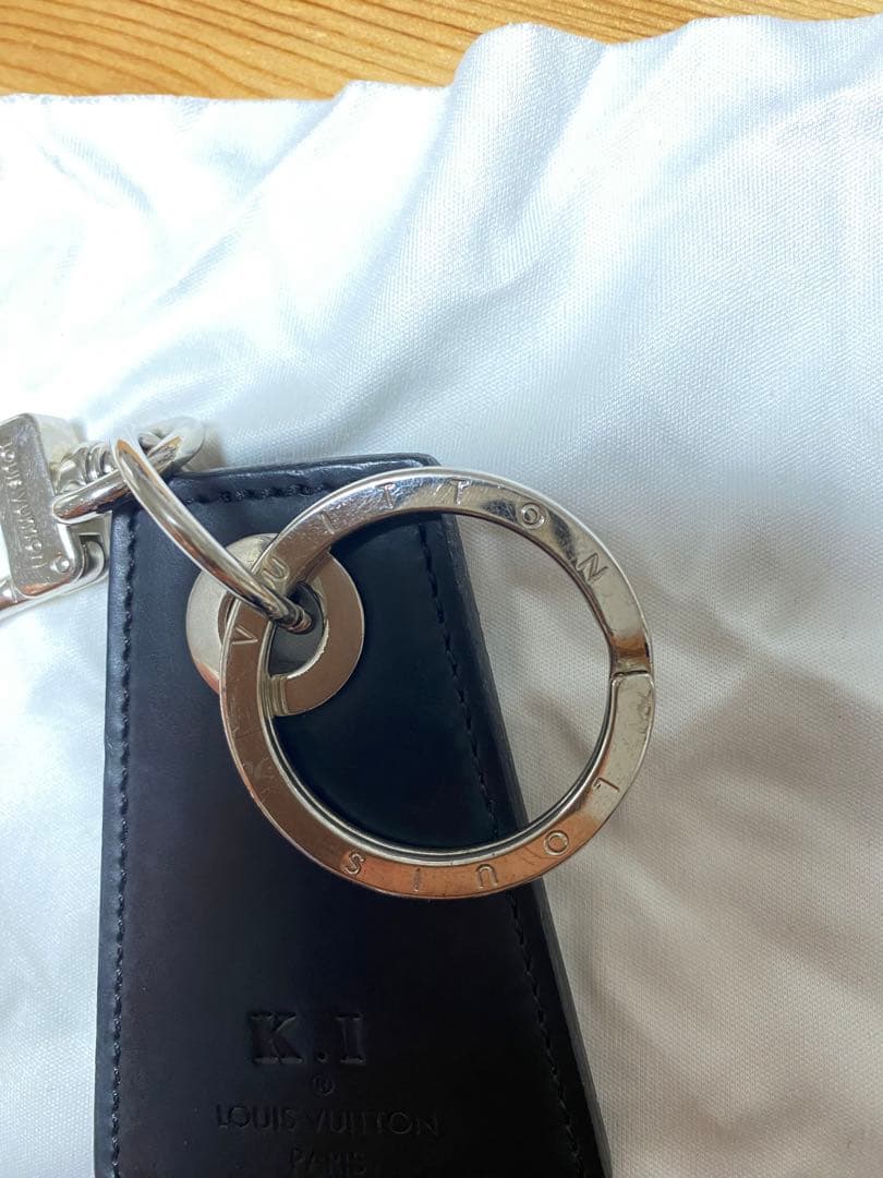※イニシャル入※ LOUIS VUITTON モノグラムエクリプス キーリング