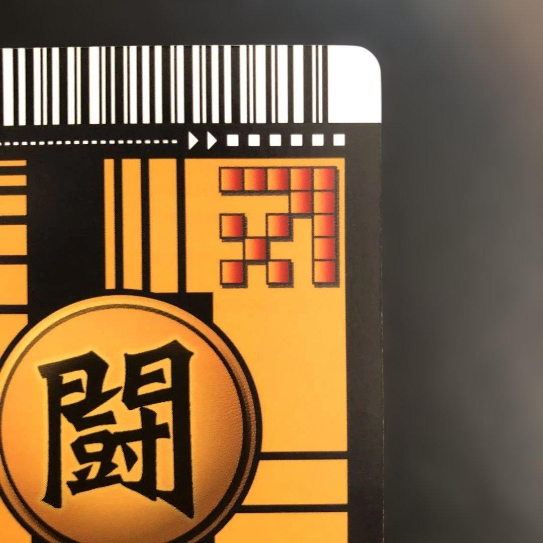 健*川様 データカードダス　ドラゴンボールz2 ゴジータ　爆レア