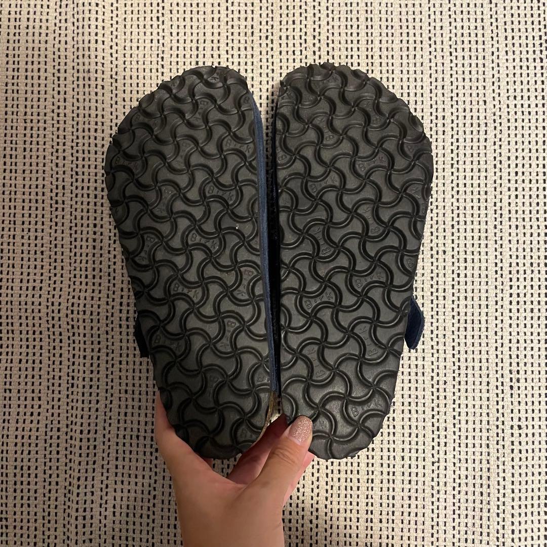美品　BIRKENSTOCK Boston ネイビー　39 アローズ別注カラー