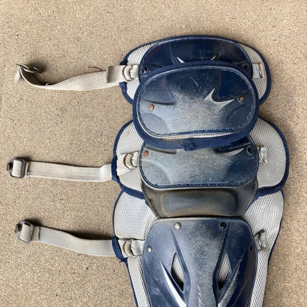 【最終値下げ！】ミズノプロ　硬式キャッチャー用プロテクター　レガース