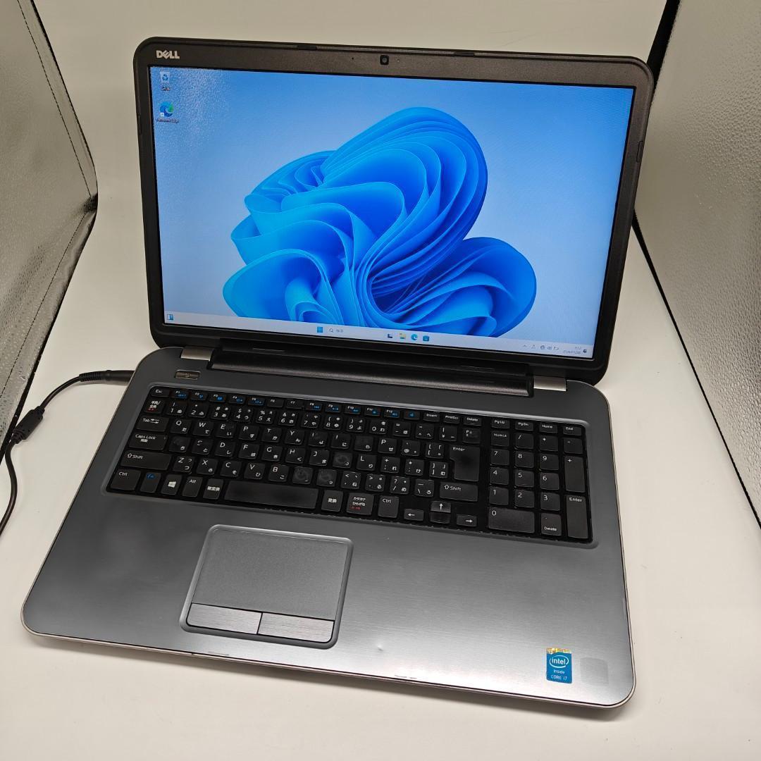 【DELL】爆速i7 SSD512GB 16GB 17.3インチ ノートPC