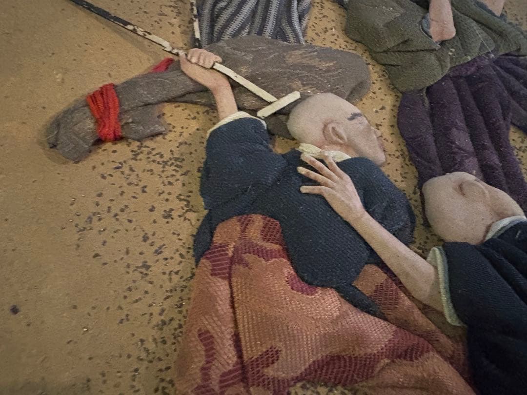 押し絵　江戸時代のおどろおどろしい様子