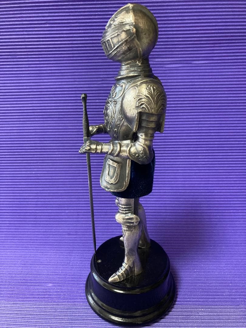 中世騎士ブロンズ像置物