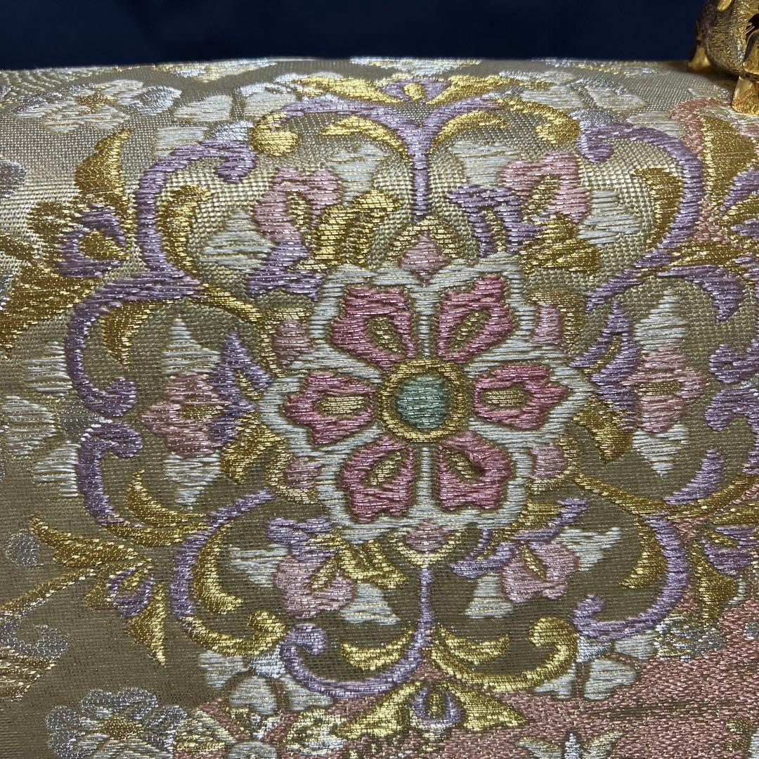 フォーマル　草履　バッグセット　松彩　金　和装小物　着物　本革　正絹