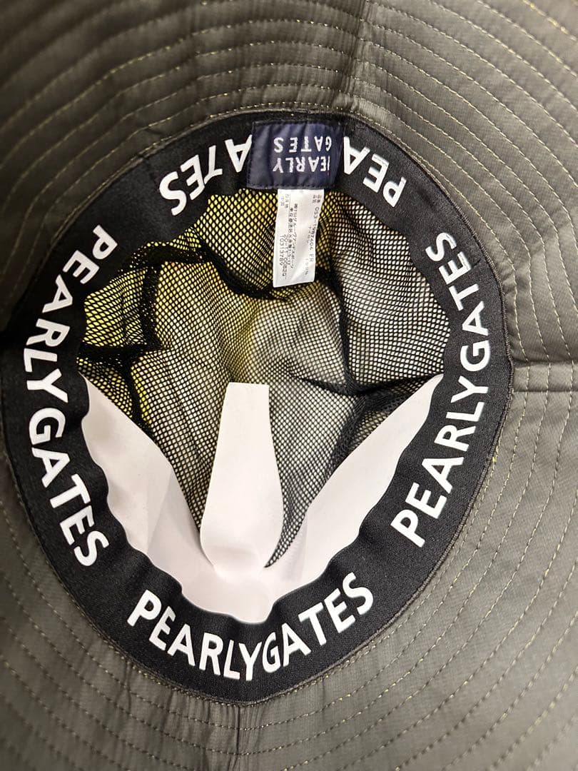 パーリーゲイツ PEARLY GATES 新品レインハット