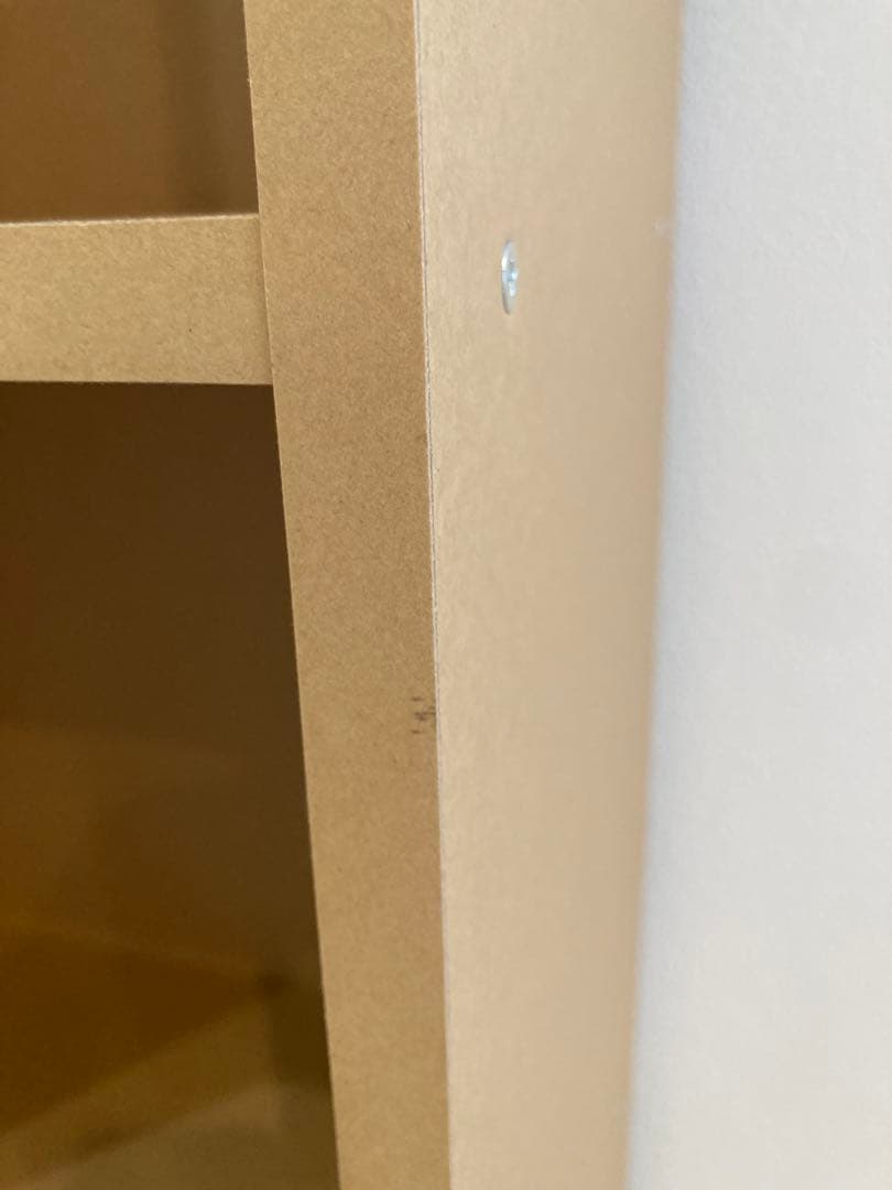 【廃盤品】無印良品　パルプボード　5段