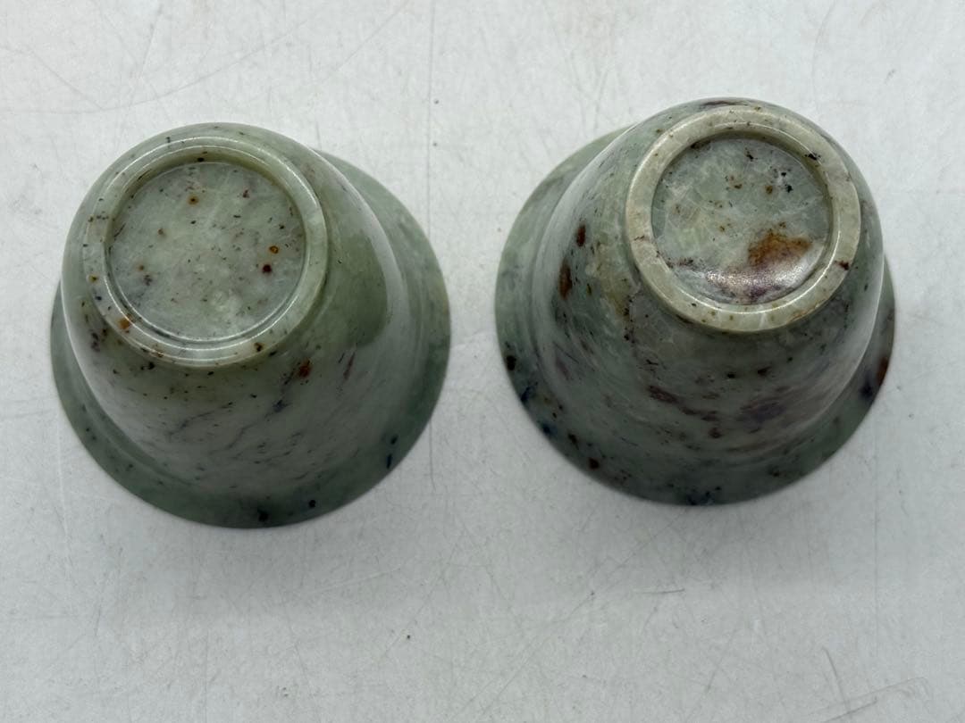 中国　砡製　香炉&小杯3点まとめ　送料込み251110