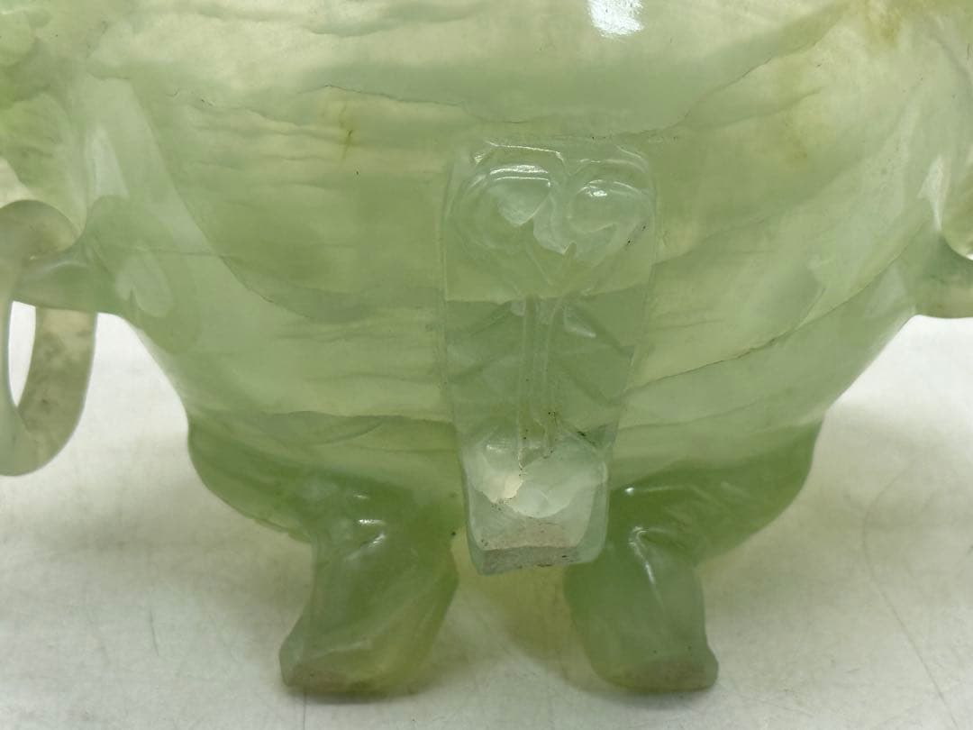 中国　砡製　香炉&小杯3点まとめ　送料込み251110