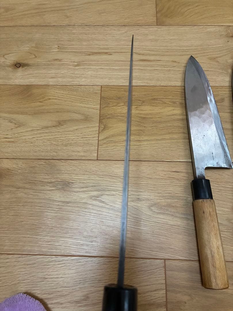 築地　有次　鋼性　国産　出刃包丁 3本セット