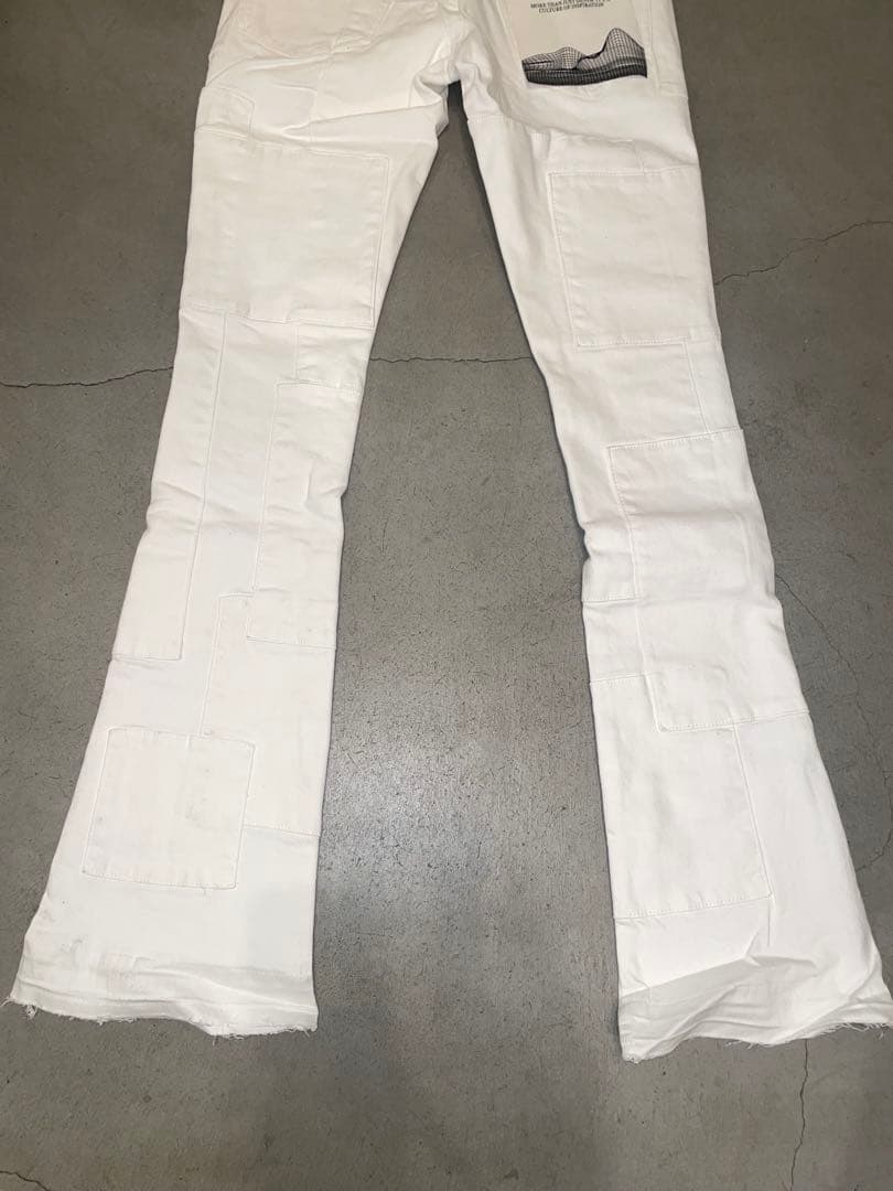 VALABASAS バラバサス ホワイト フレアデニム 28 新品未使用