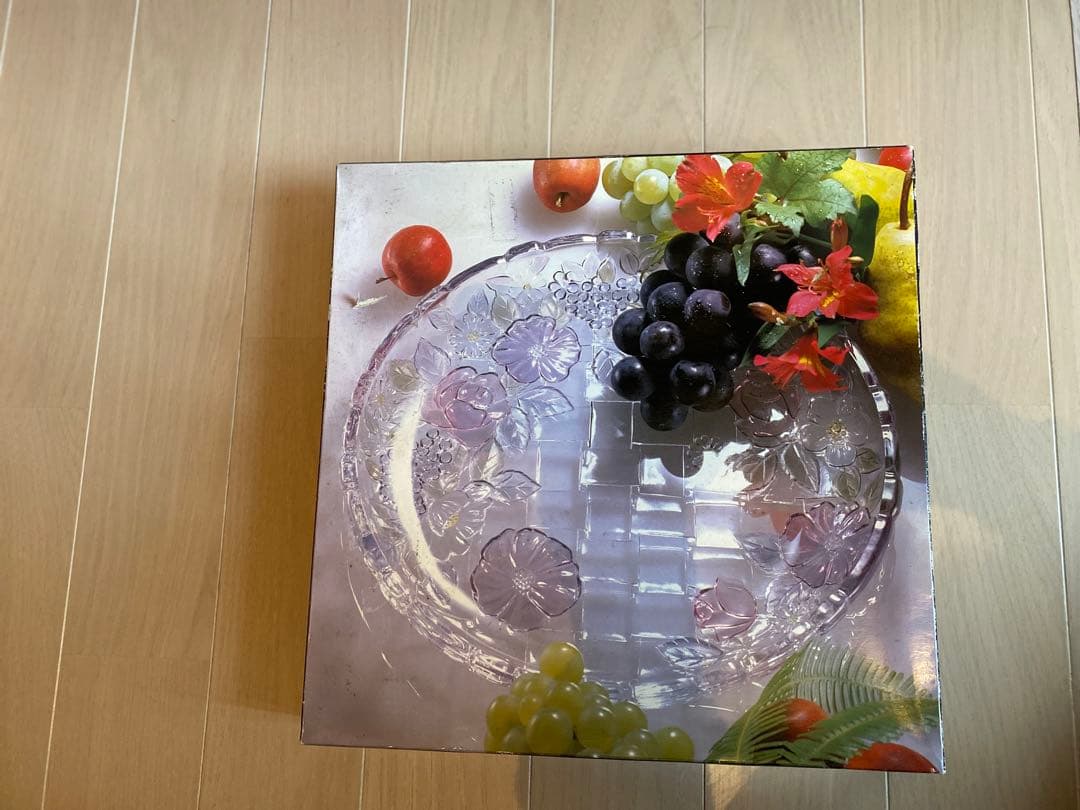 新品未使用　CONTEMPORARY COLLECTION ガラスプレート　大皿