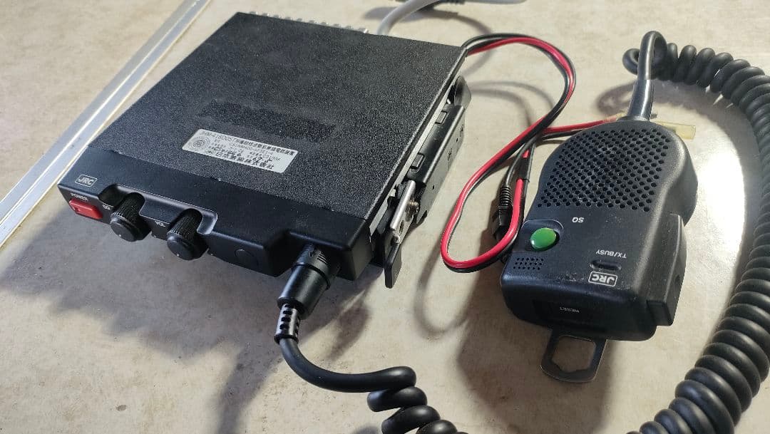 465-469MHzアンテナ+極超短波簡易無線電話装置