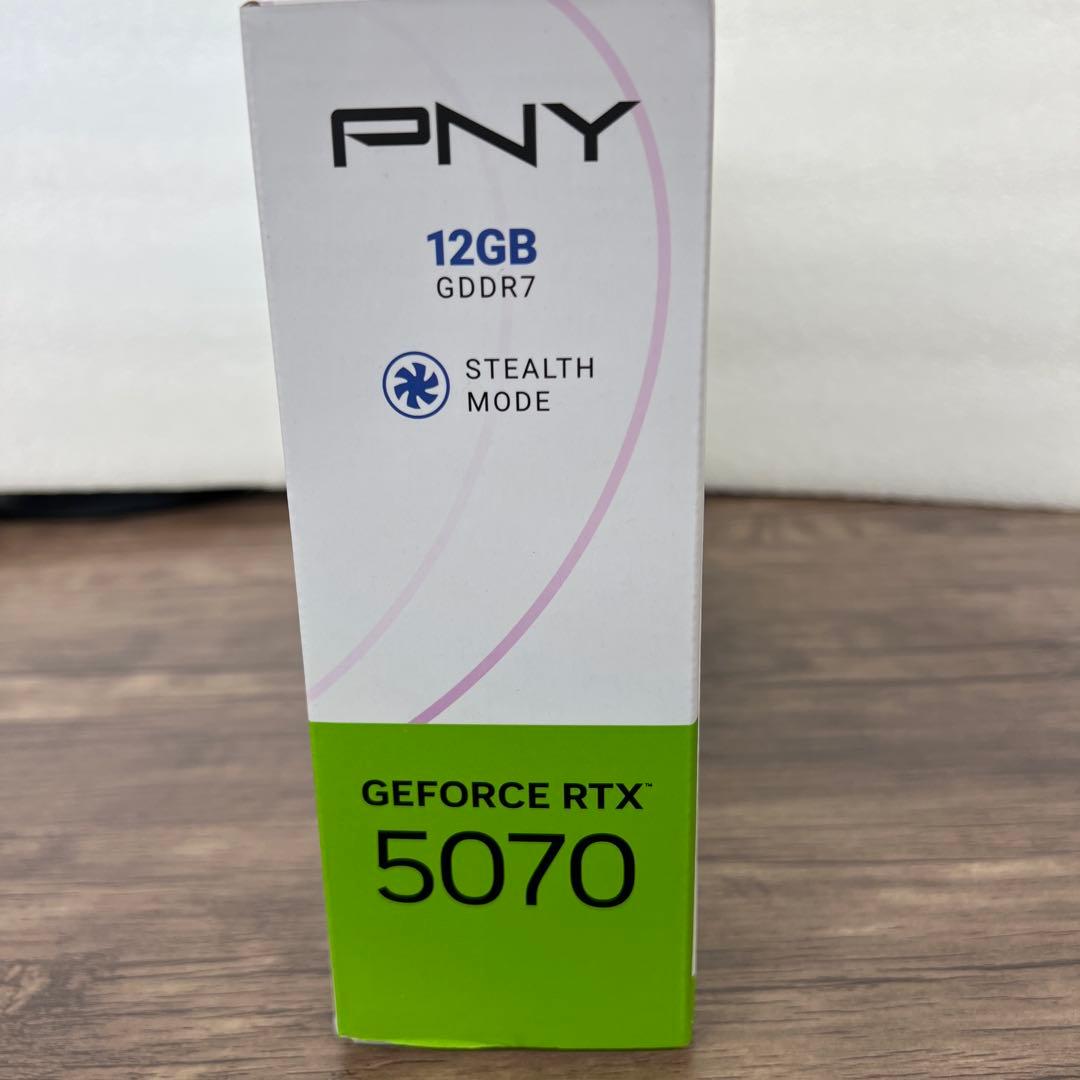 12356 PNY GeFORCE RTX5070 12GBグラフィックスボード