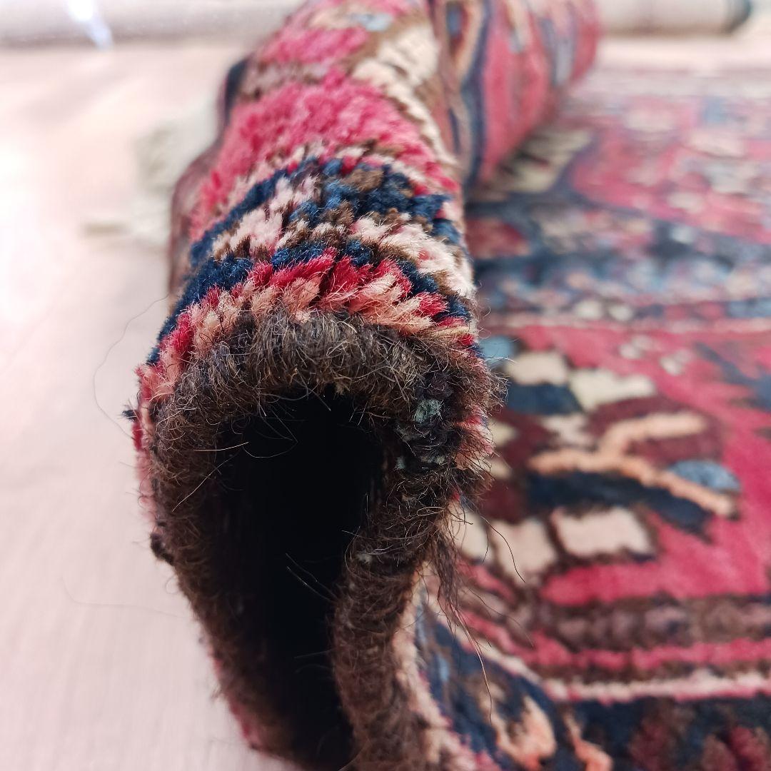 Y3071 バクティアリ産 ウール 手織絨毯 307×169㎝ トライバルラグ