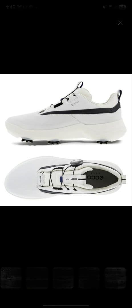 [新品] ECCO ゴルフシューズ