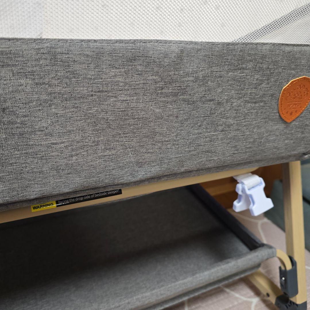 ベビーベッド HZDMJ+ニトリ ベッドインベッド