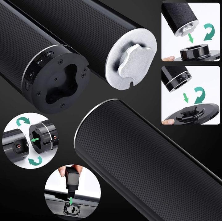 ❤映画館の様な臨場感溢れる3D立体サラウンド♪❤サウンドバー＆サブウーファー