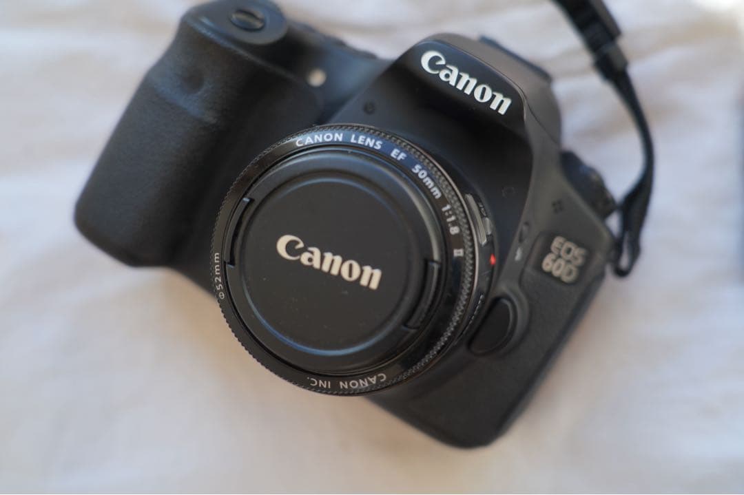 難あり　Canon EOS 60D デジタル一眼レフ　単焦点レンズ
