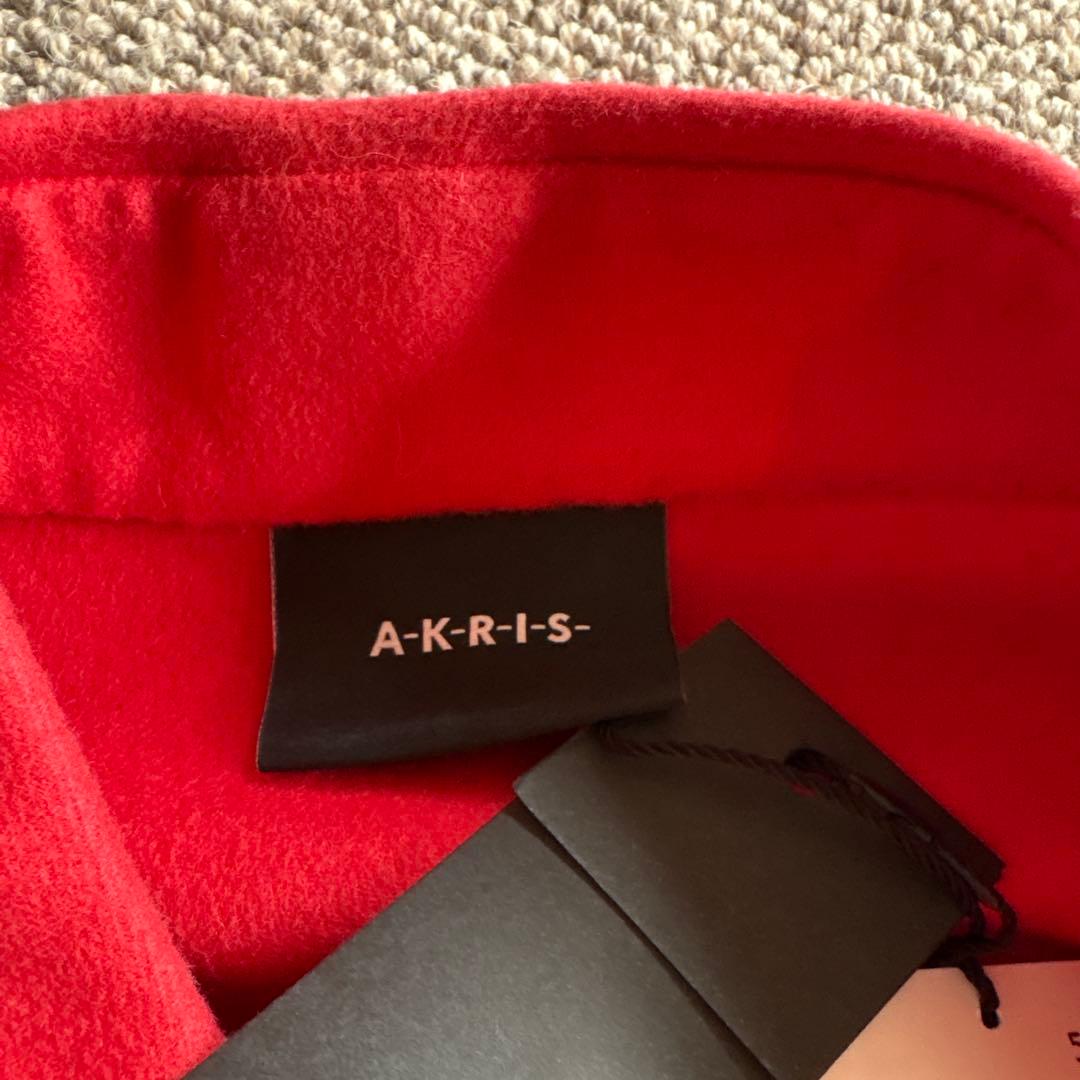 AKRIS新品タグ付き　ハーフコート