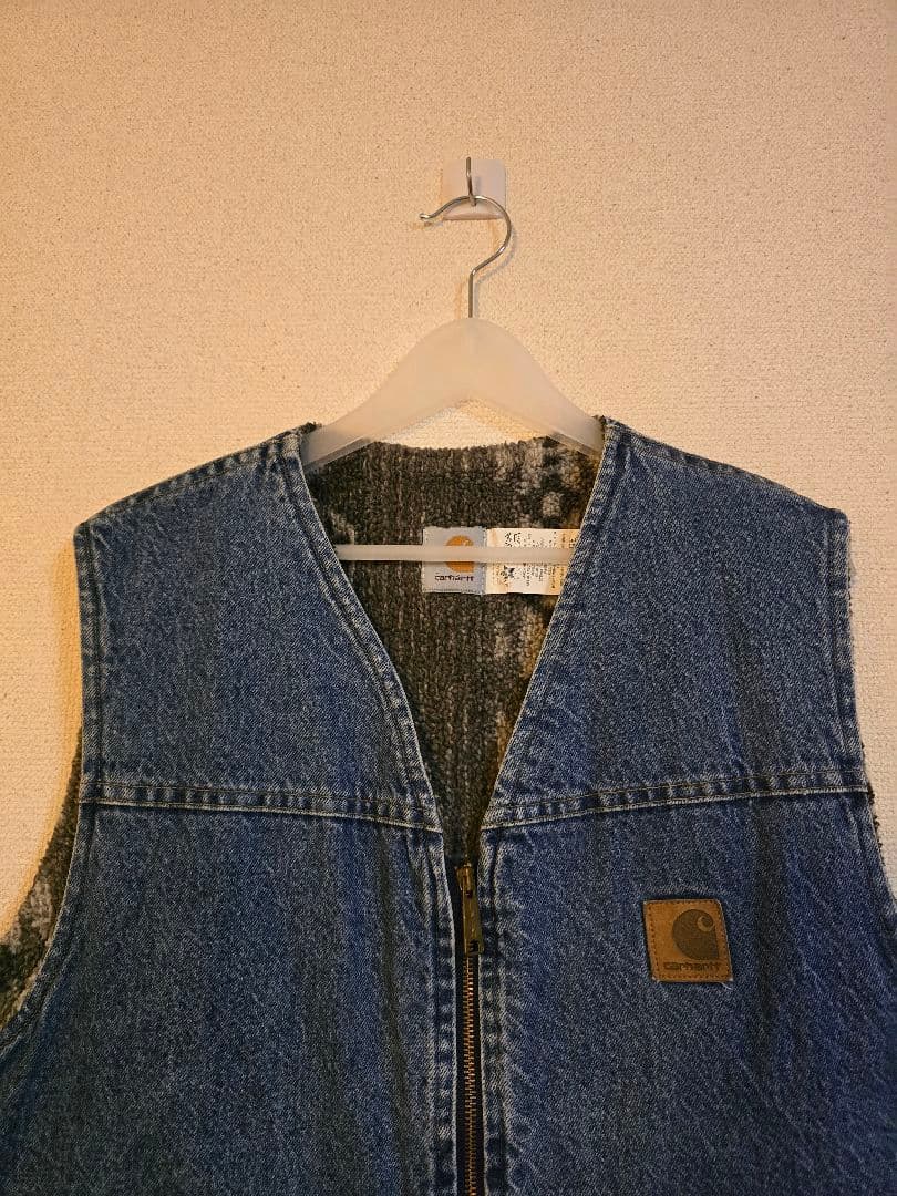 Carhartt ベスト VP198 90s USA デトロイトジャケット
