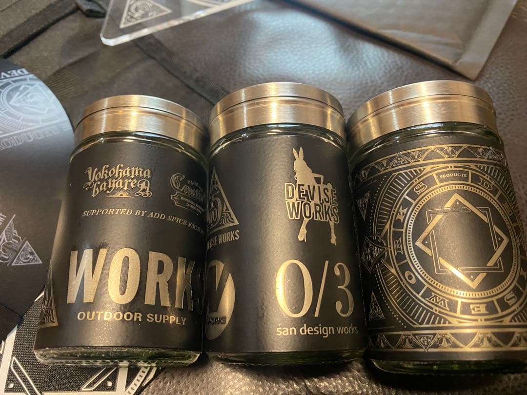 DEVISE WORKSスパイスボトルセット（禁断コラボ）