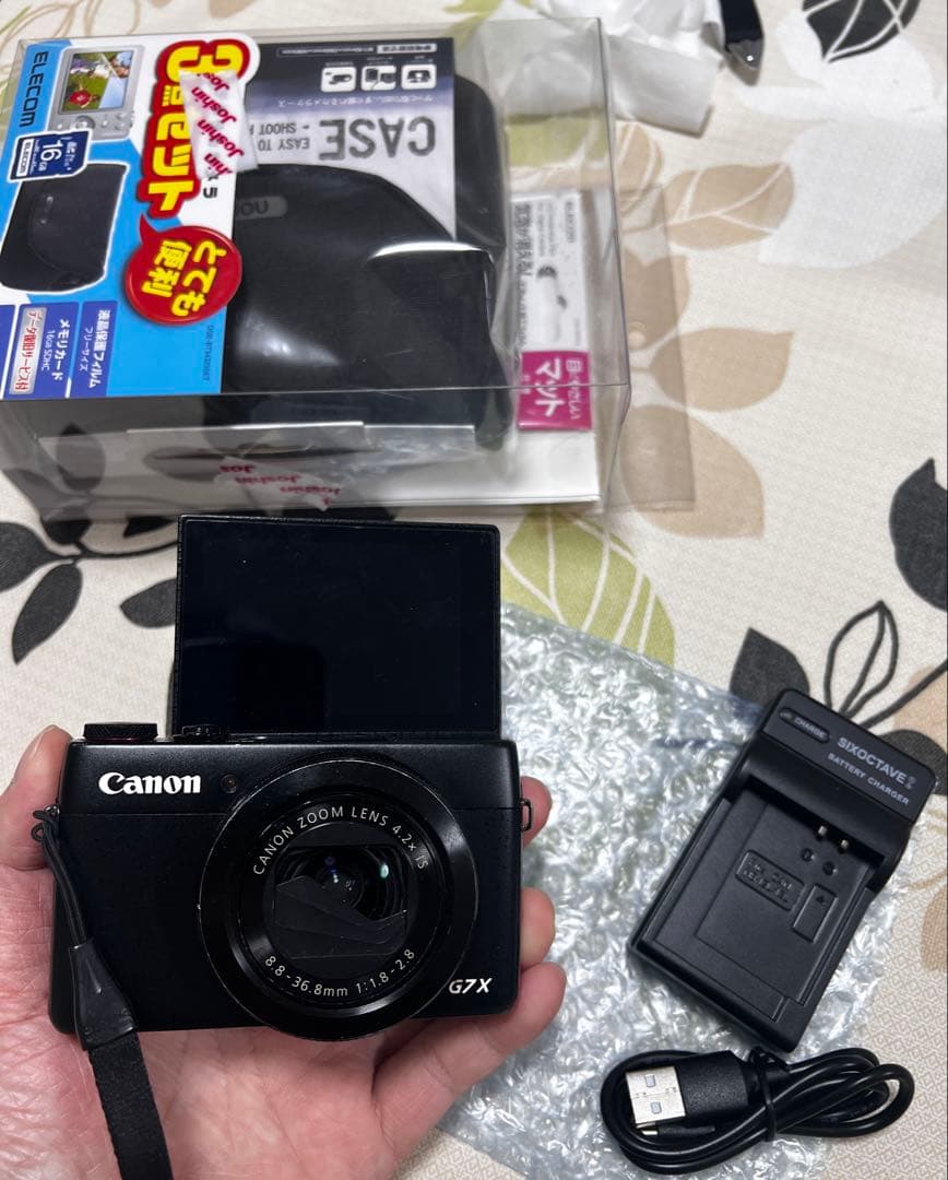 Canon G7X(レンズシャッター開閉不具合有り)