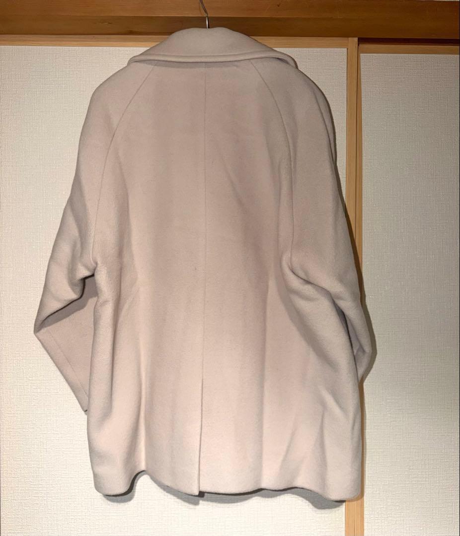 TICCA ショートPコート アイボリー