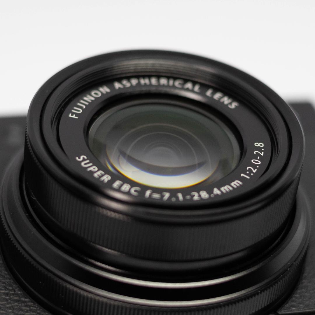 FUJIFILM X30 ブラック レンズフード付 コンデジ