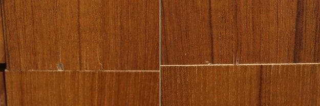 ヴィンテージ チーク材 キャビネット 食器棚 本棚 飾り棚 ラック 北欧デザイン