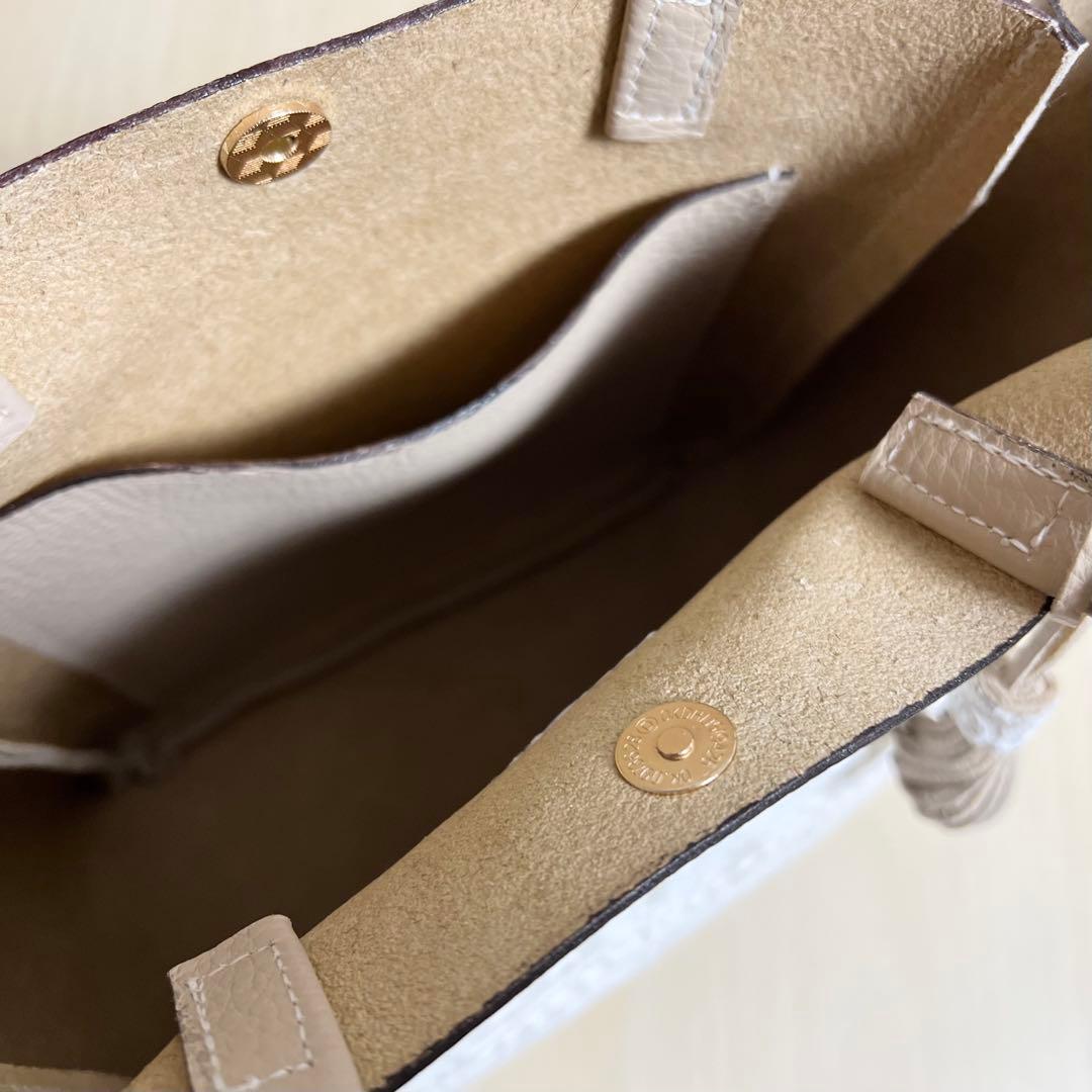 オーダー用　トート型本革ショルダーバッグ