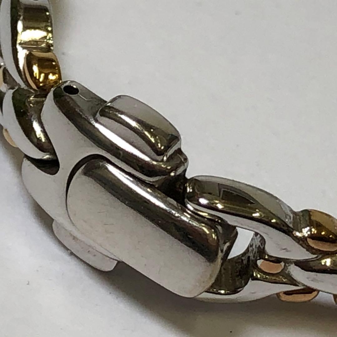 『電池交換済み』SEIKO エクセリーヌ腕時計 QZ /シェル文字盤/メレダイヤ