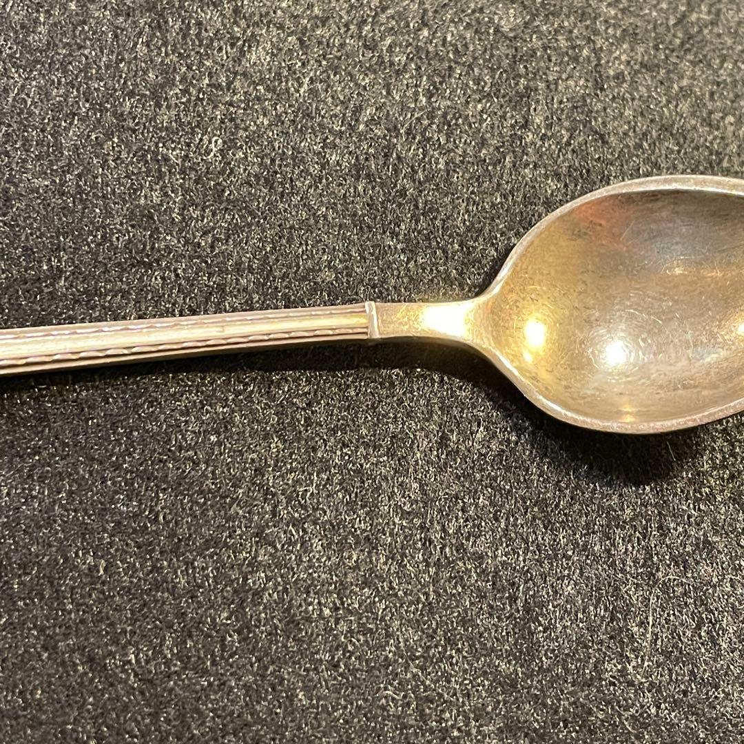 デヴィット アンデルセン カトラリー スプーン シルバー 純銀 ホワイト 七宝焼