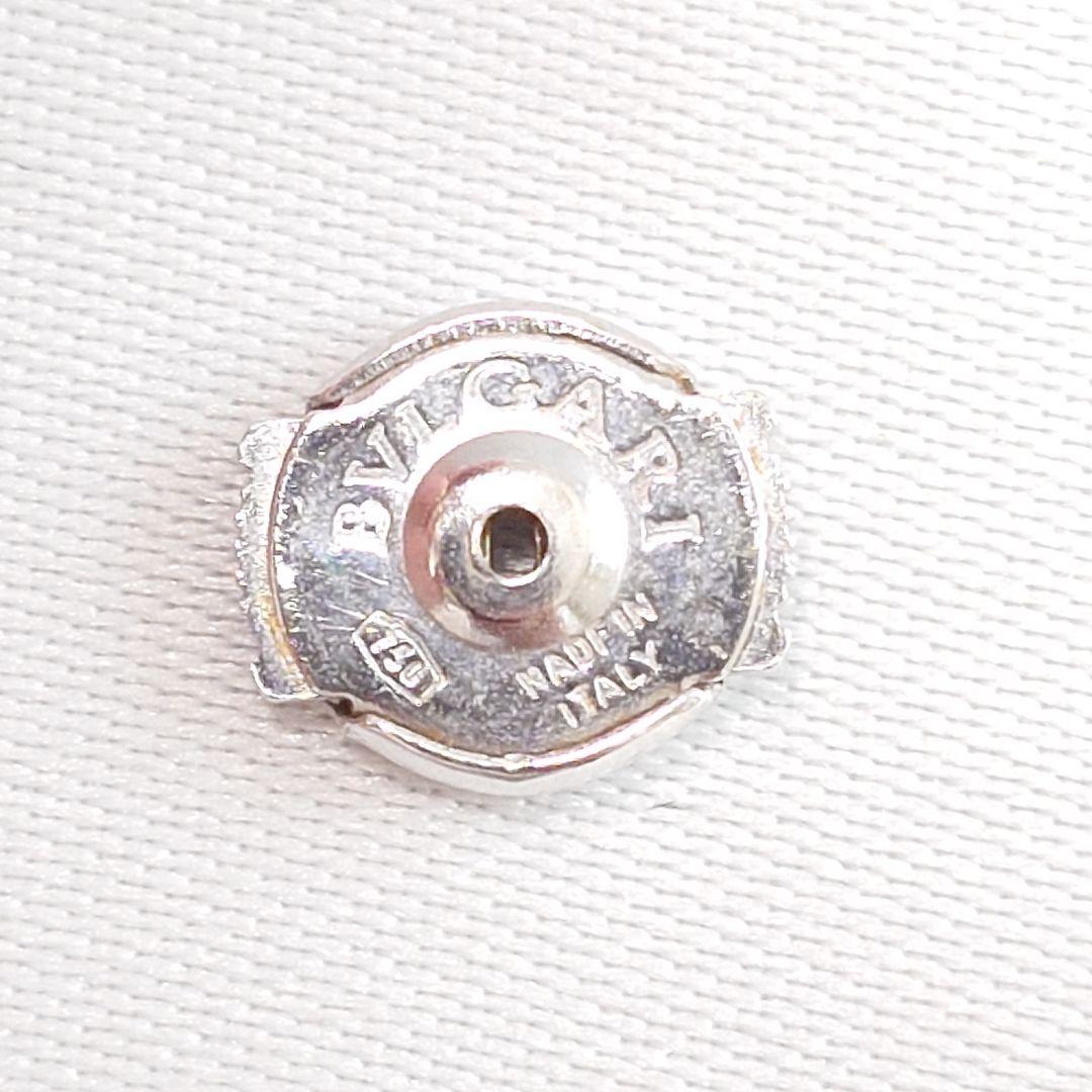 BVLGARI ブルガリ ブラック オニキス ピアス 片耳用 6445