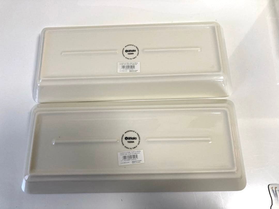 新品未使用　 イッタラ　ティーマ　ロングプラター　スクエア　長方形