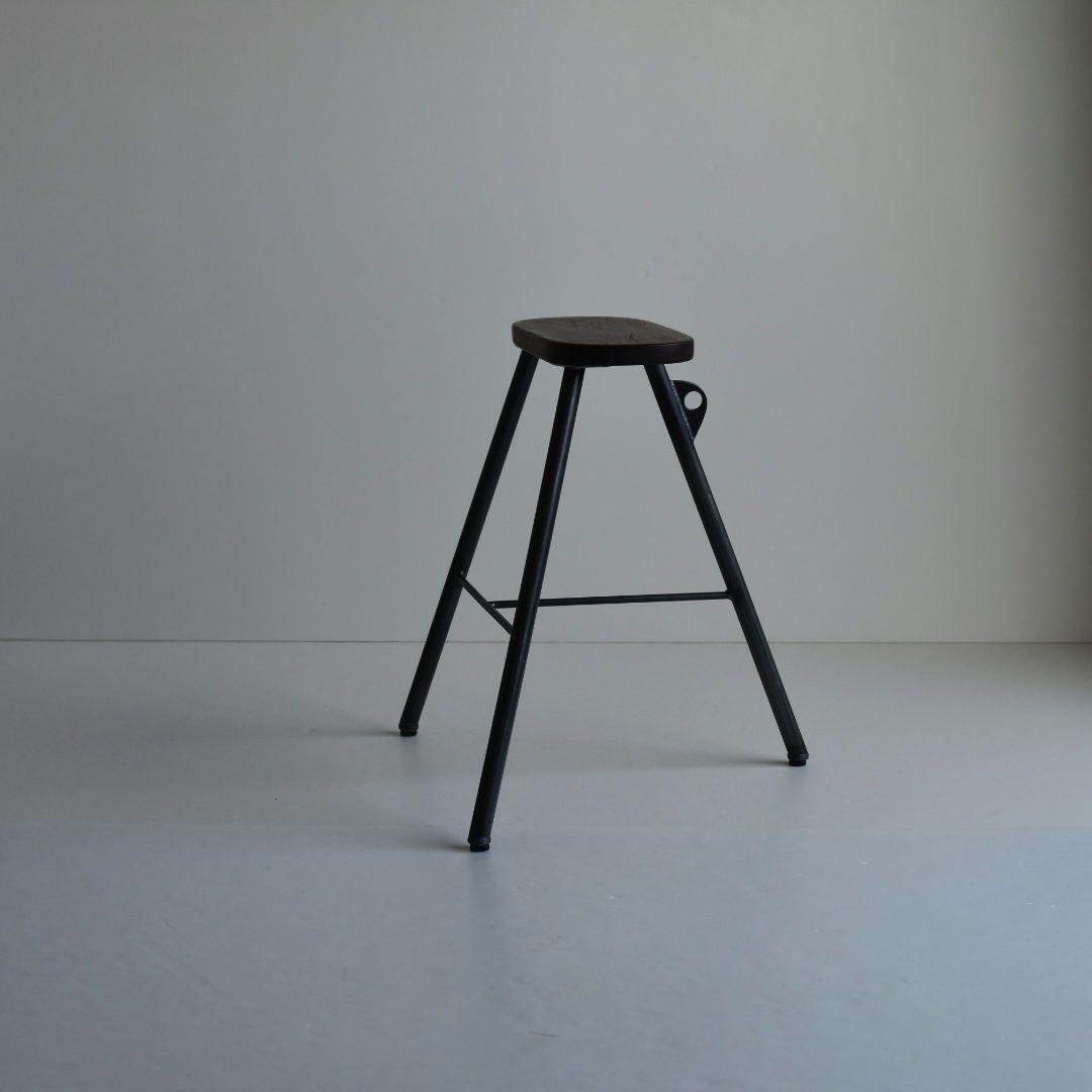 113 ウォールナット ハンドメイド スツール 腰掛け 椅子 furniture