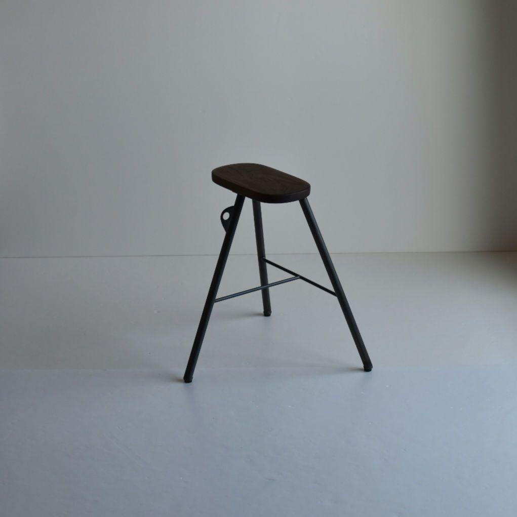 113 ウォールナット ハンドメイド スツール 腰掛け 椅子 furniture