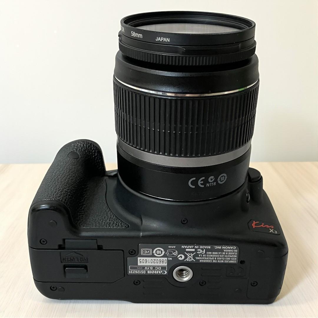 一眼レフデジタルカメラ/Canon Kiss X3/スマホ転送可/撮影枚数少