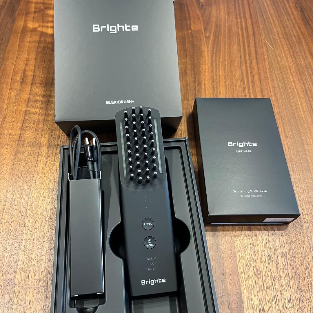 ELEKI BRUSH+ 美顔器 LEDライト機能付き