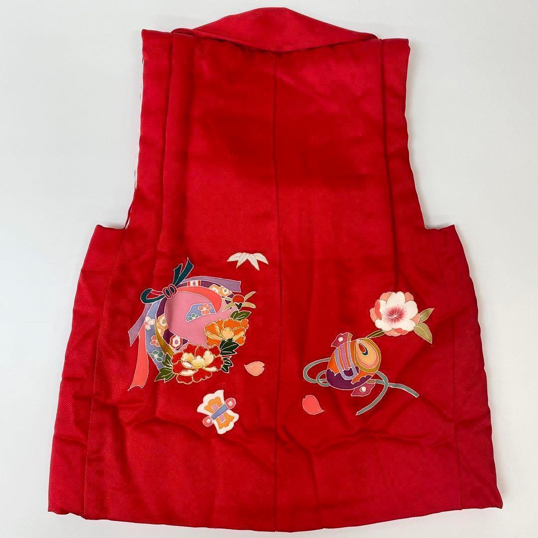 momoです❣️ 【着物と帯時流】O196ys◆七五三3才女 着物&被布&