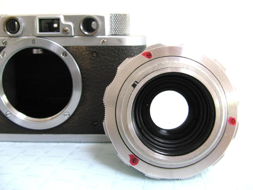 ★Leica バルナックライカⅡ・ロシアレンズ f=5cm 1:2.8 ライカ