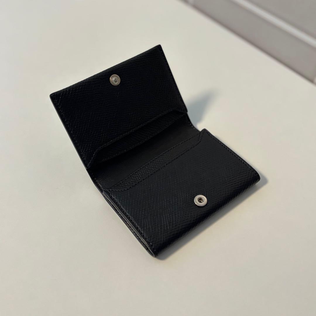 CELINE 黒 レザー 名刺入れ