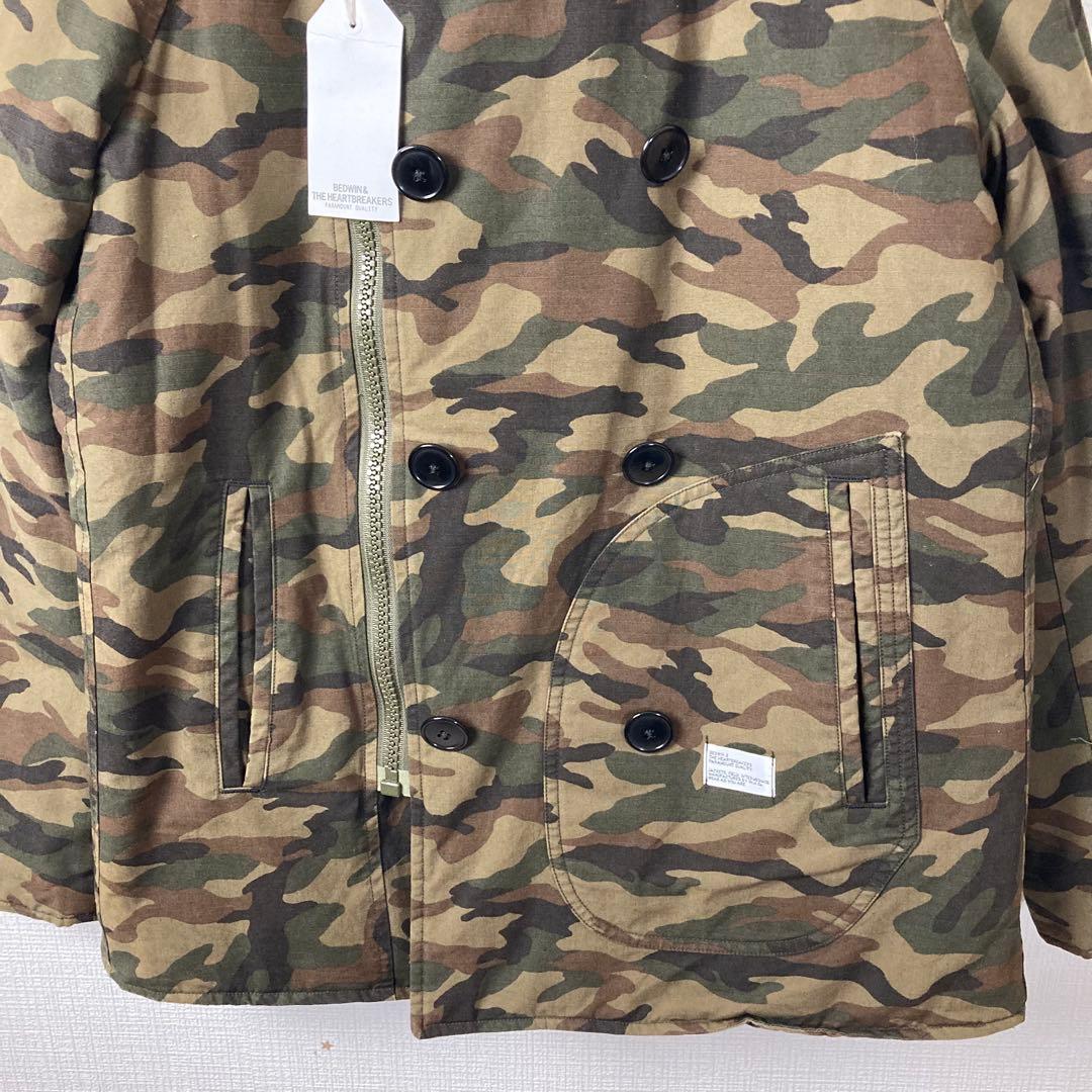 ジャケット・アウター 843 16AB5408 DECK CAMO PEA COAT \"MARLON\"