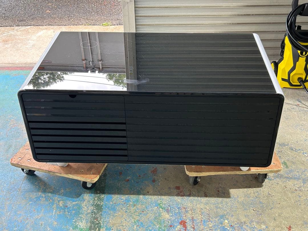 m070819a ルーザー スマート テーブル STB90 冷蔵庫 付き 93L