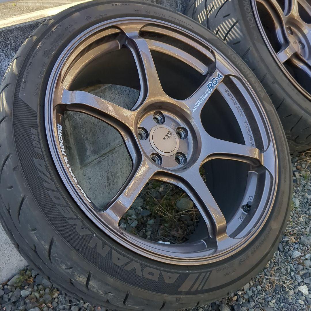 ADVANRacingRG-4 18インチタイヤホイール4本セット