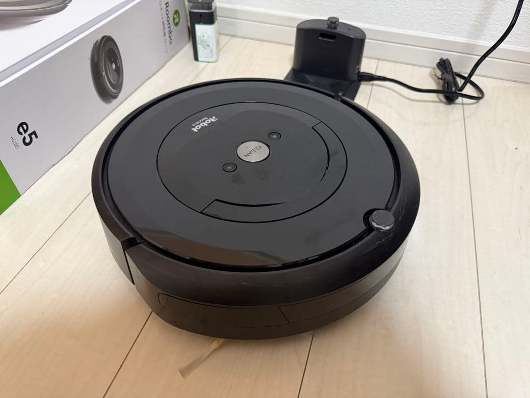 【動作確認済／美品】iRobot ルンバ e5 アプリ連携可・付属品完備