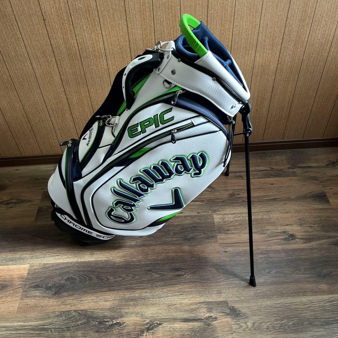 Callaway EPIC キャディバッグ ホワイト/グリーン