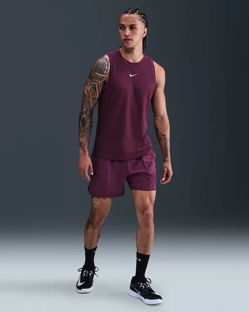 ナイキ　アルカラス　US OPEN シャツ　US:M フェデラー　ナダル