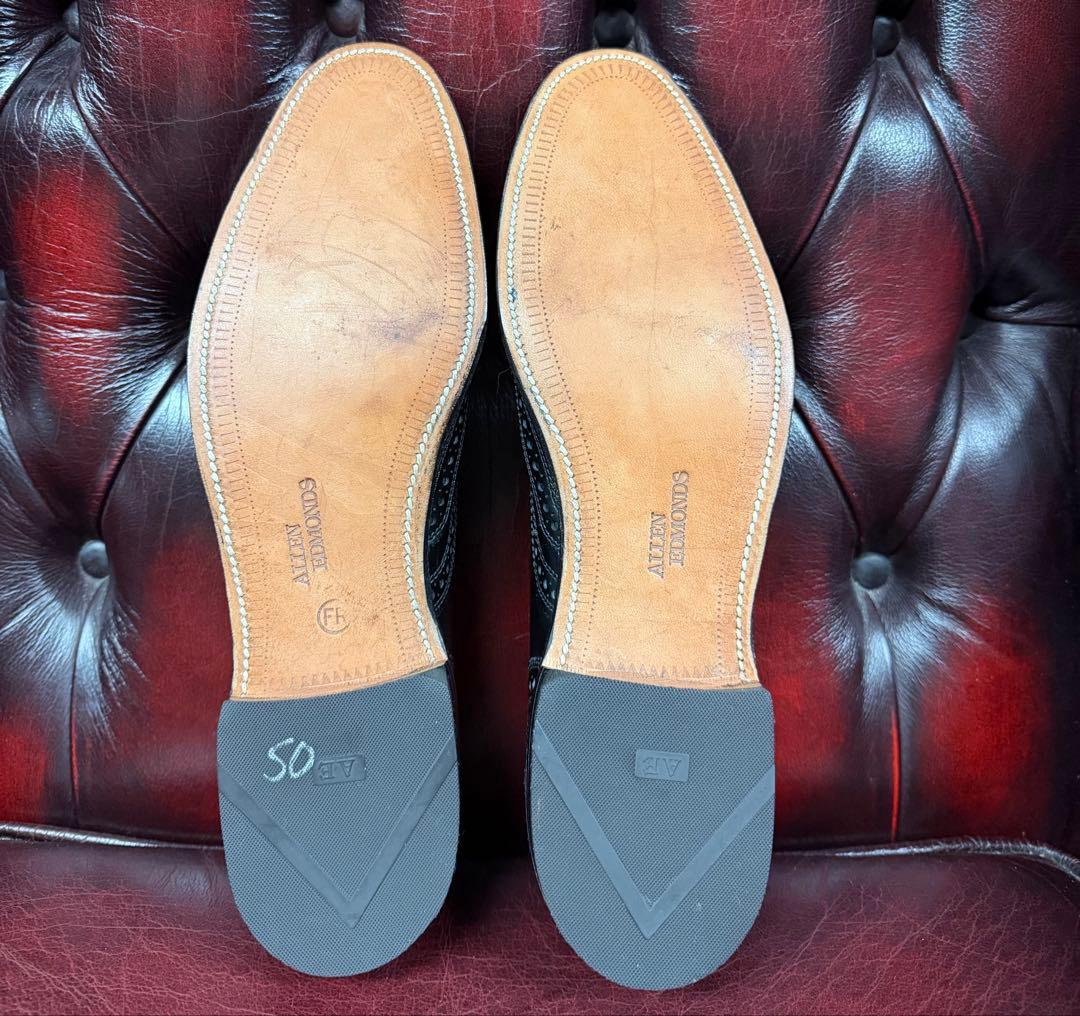 球*腸様 アレンエドモンズフルブローグ9ハーフ