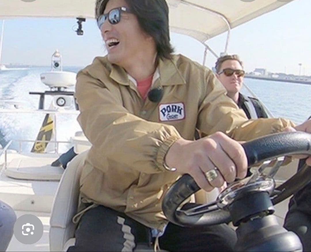 は*ち様 【未使用】PORKCHOP ポークチョップ ボアコーチ　ナイロン　初期